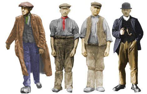 victorian london poor men clothing replica color|19th century british clothing.